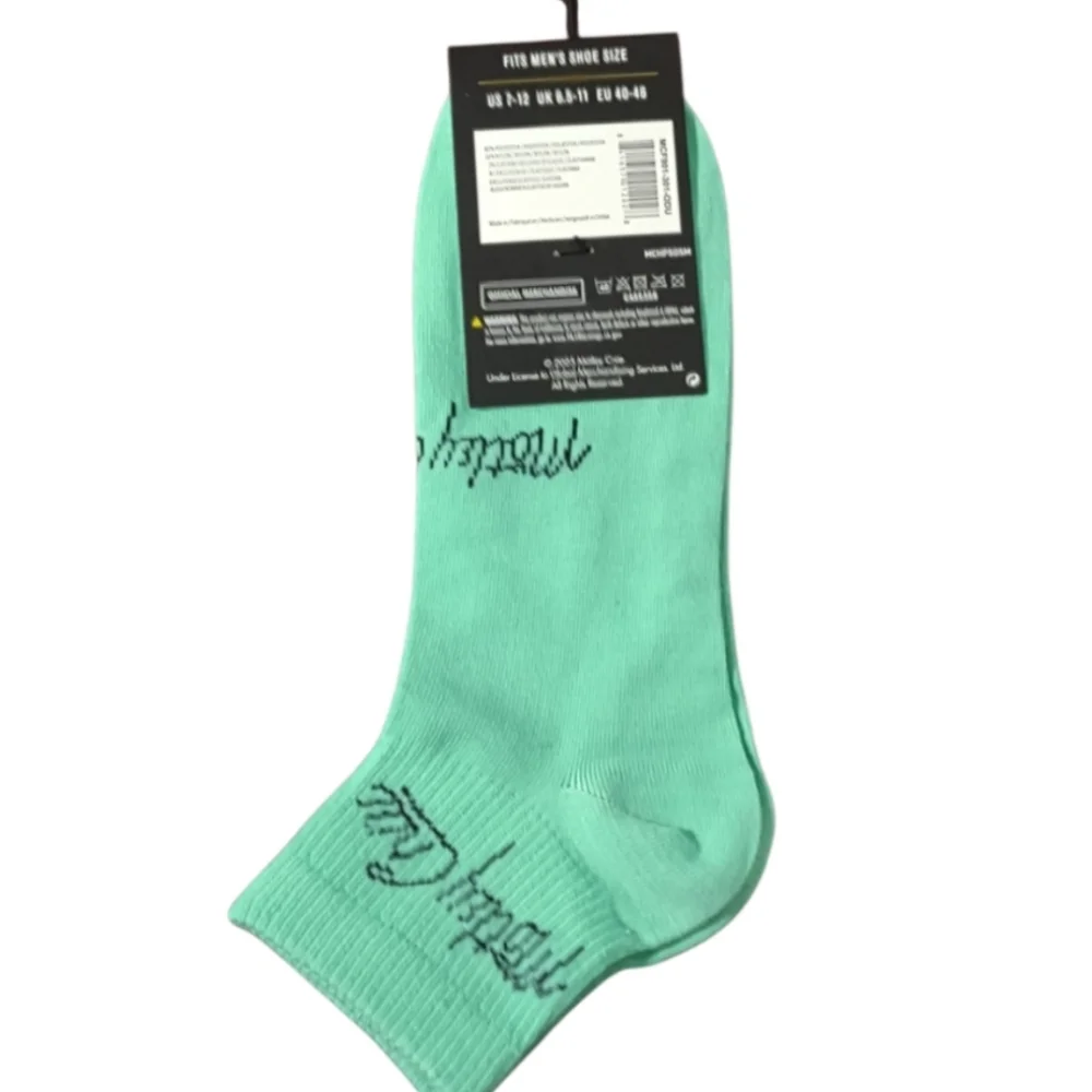Motley Crew Dr Feelgood Ankle Socks Men's Unisex Novelty Band Memoribilia